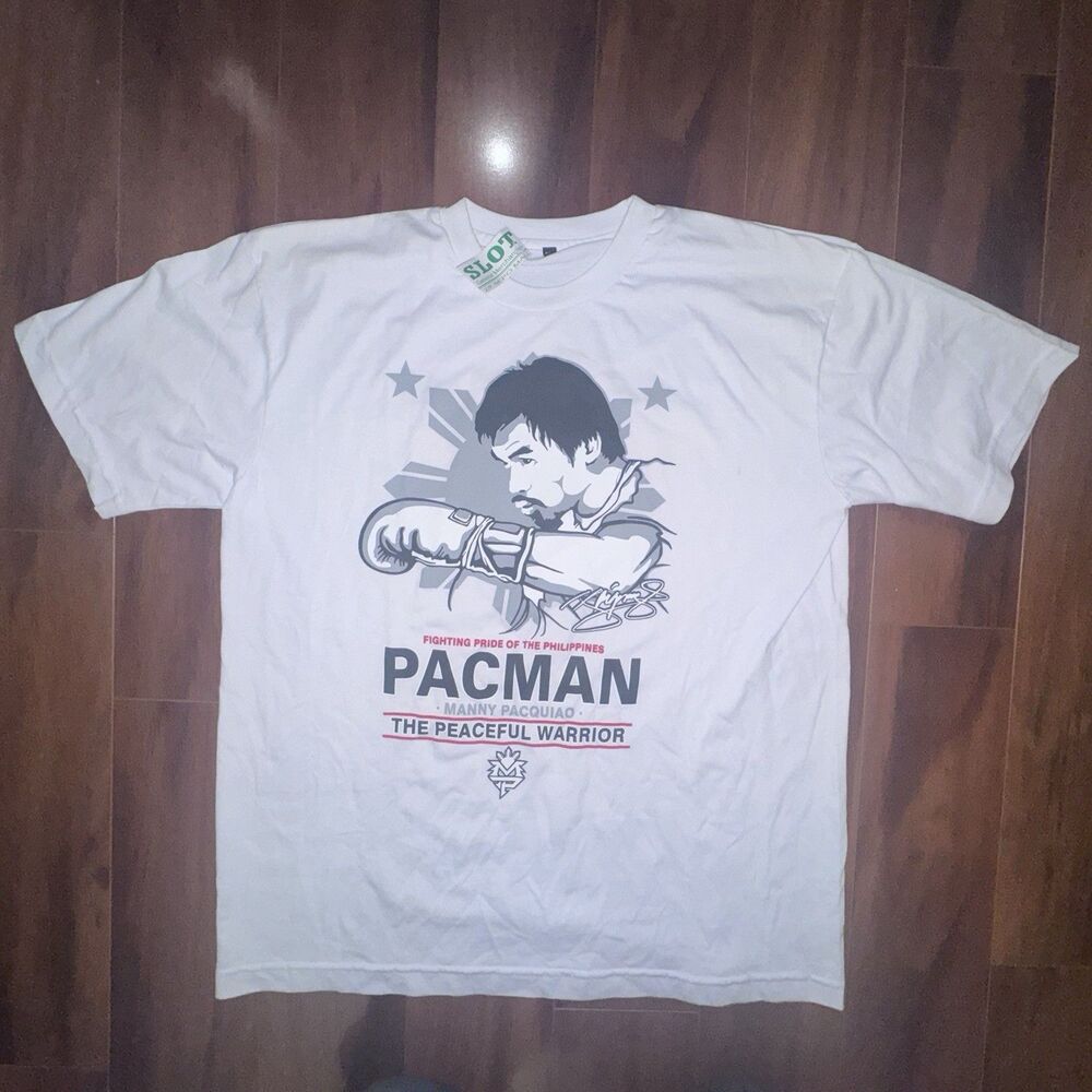 Manny Pacquiao Team Pacquiao Shirt 3XL Philippines Boxing Peaceful Warrior